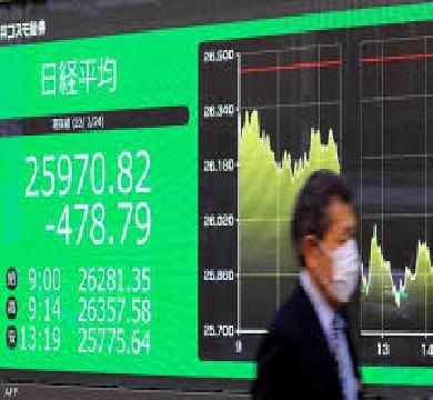 موجه خسائر في بورصة "وول ستريت".. ومؤشر نيكي يتراجع 4 %